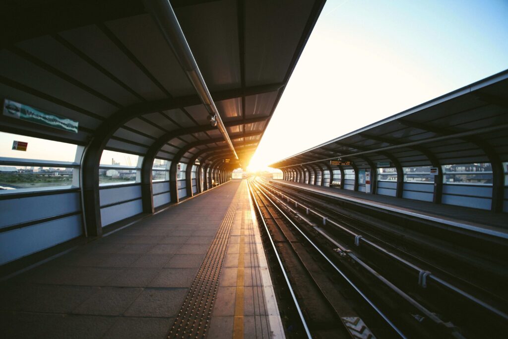 駅のホーム